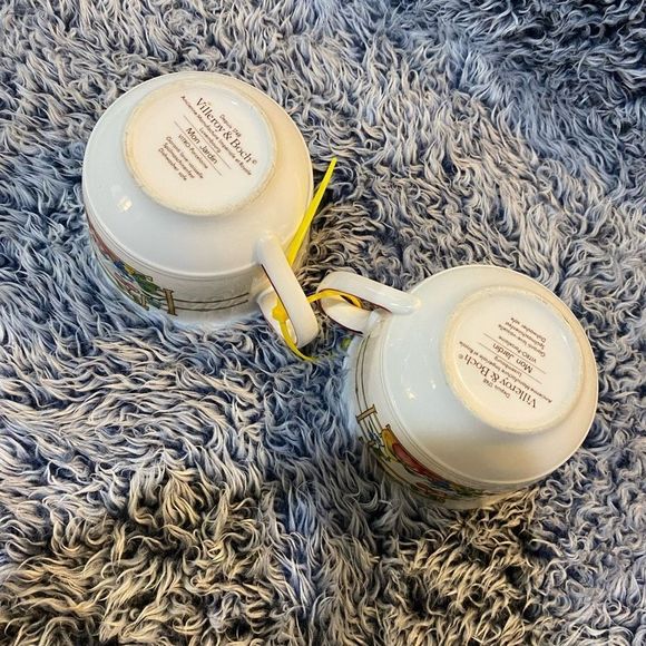 Villeroy & Boch Mon Jardin Flat Demitasse Fruit Tea Cup Set - Picture 9 of 12